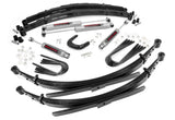 Rough Country - 6 Inch Lift Kit - 52 Inch Rear Springs - Chevy/GMC C10/K10 Truck & SUV/K5 Blazer (73-76)