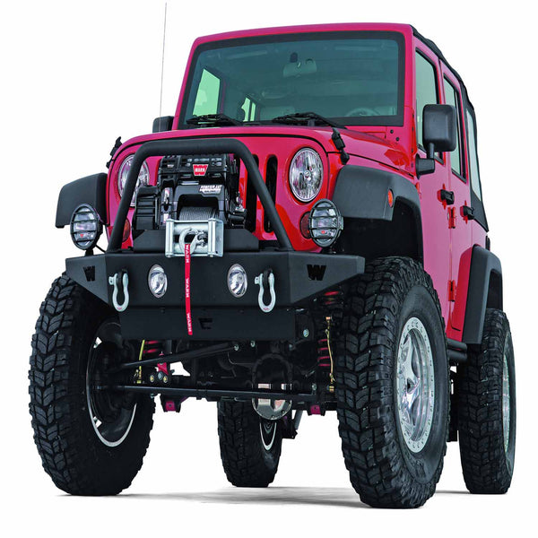 Front Blocker Beam Skid Plate For 2007-2017 Jeep Wrangler JK