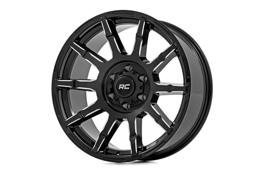 Rough Country - Rough Country 83 Series Wheel/One-Piece/Gloss Black/17x9/6x135/+0mm