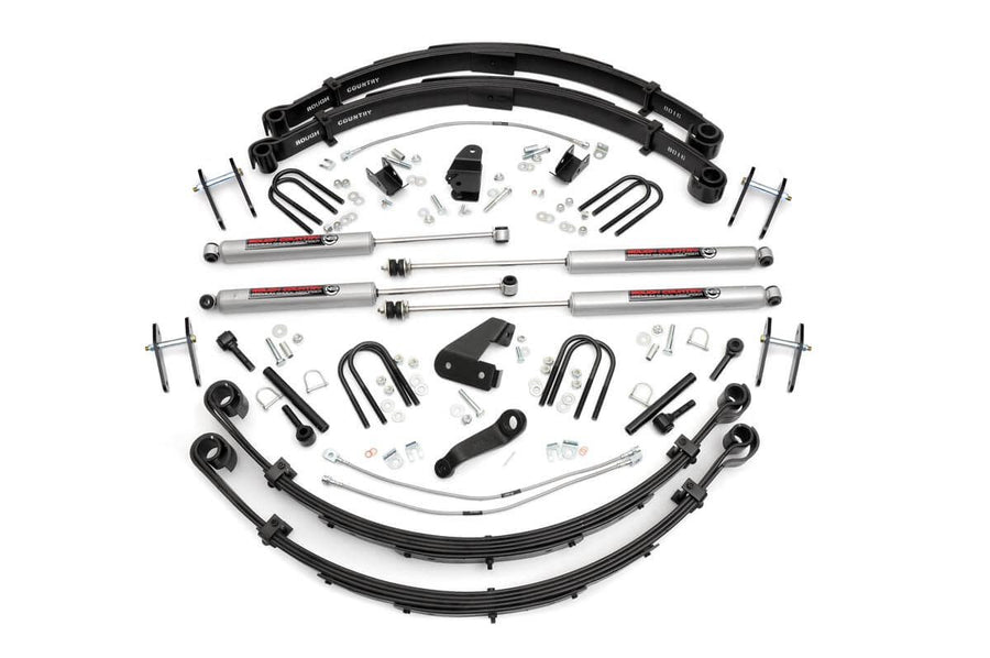 Rough Country - 6 Inch Lift Kit - Power Steer - Jeep Wrangler YJ 4WD (1987-1995)