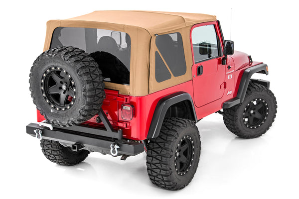 Rough Country - Soft Top - Replacement - Spice - Full Doors - Jeep Wrangler TJ 4WD (97-06)