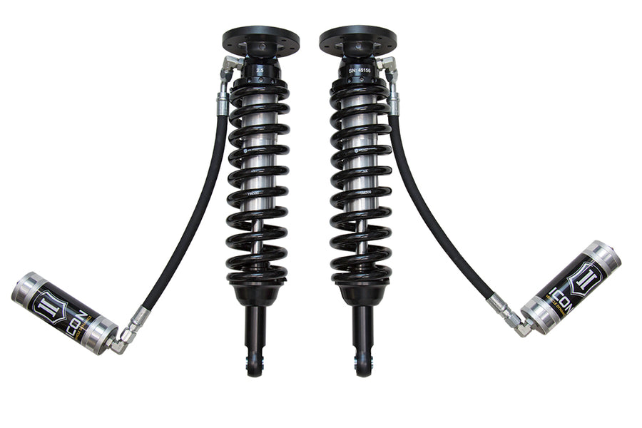 ICON 2009-2013 Ford F-150 4WD 1.75-2.63” Lift Front V.S. 2.5 Series Coilover Kit Remote Reservoir