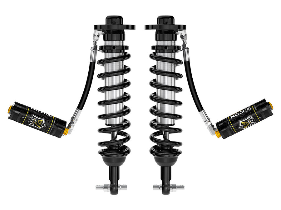 ICON 2021-2025 Ford F-150 4WD 0-2.75" Lift Front V.S. 2.5 Series Coilovers Remote Reservoir W/ CDCV Pair