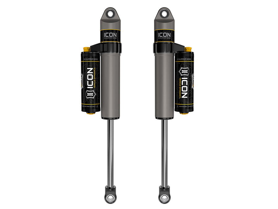 ICON 2021-2025 Ford F-150 4WD/F-150 Tremor 0-2" Lift Rear V.S. 2.5 Aluminum Series Shock Absorbers Piggyback Reservoir W/ CDCV Pair