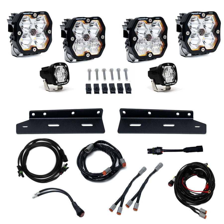 21-26 Ford Raptor  Fog Pocket Kit  Squadron Pro 2.0/S1  Clear  Multi Patterns