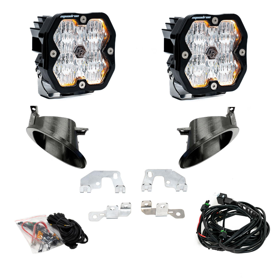 14-18 2500 Mercedes Sprinter Van  14-18 3500  Fog Pocket Kit  Squadron Sport 2.0  Clear  WC