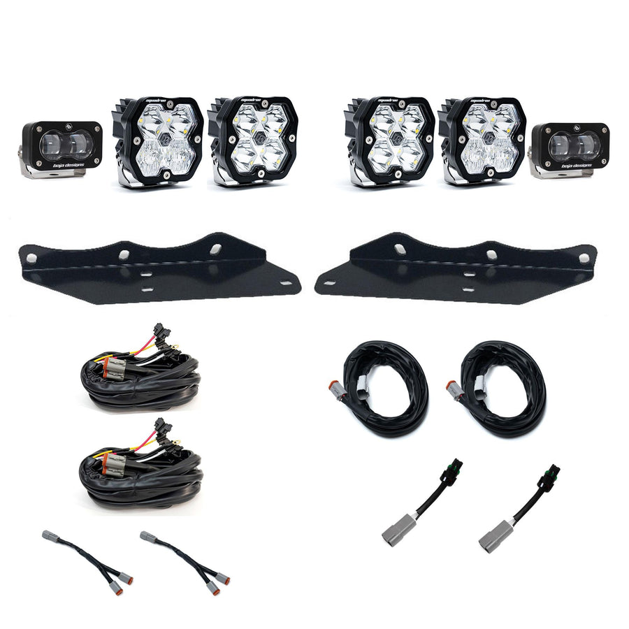 2017-2020 Ford Raptor  Fog Pocket Kit Sportsman  Squadron SAE 2.0/S2  Clear  SAE Fog