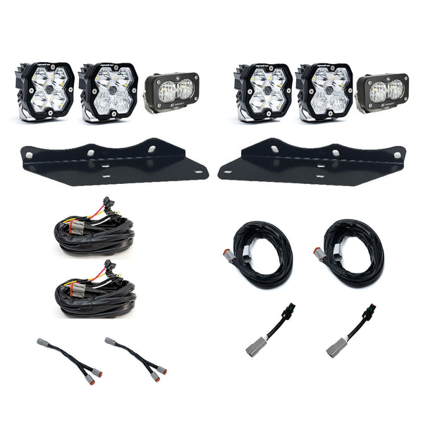 2017-2020 Ford Raptor  Fog Pocket Kit  Squadron Sport 2.0/S2  Clear  Multi Patterns