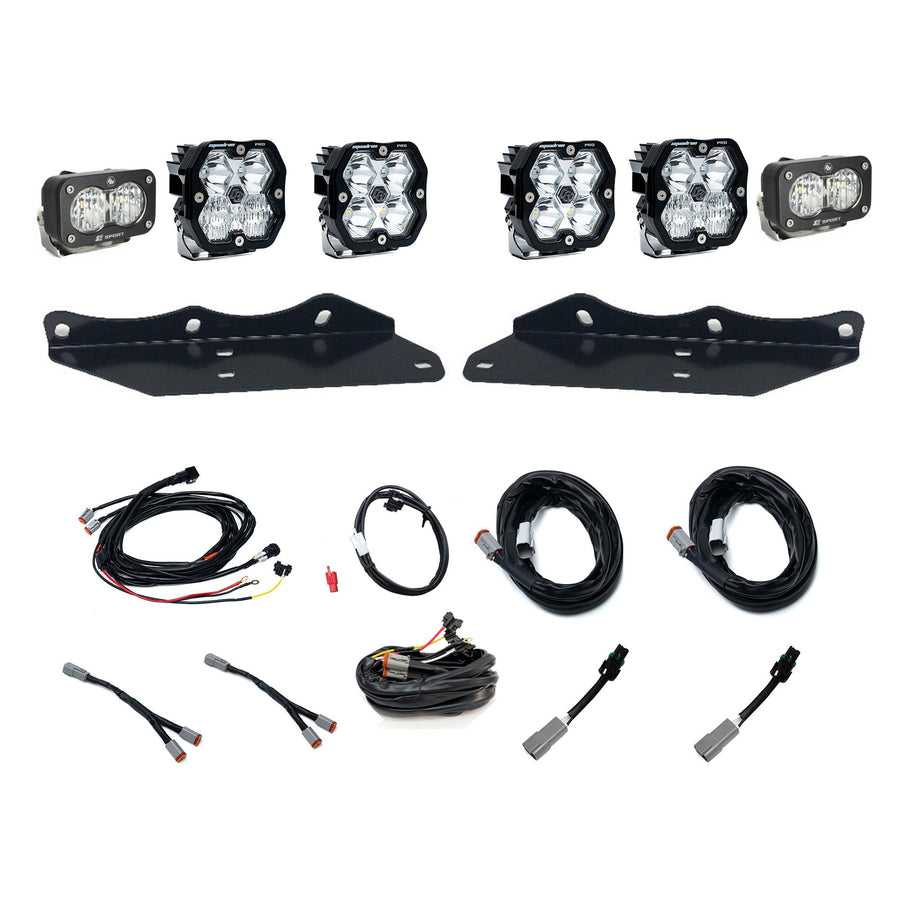2017-2020 Ford Raptor  Fog Pocket Kit  Squadron Pro 2.0/S2  Clear  Multi Patterns