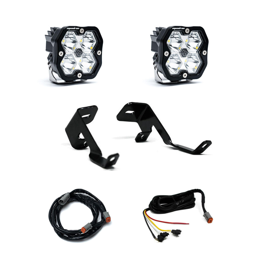 2015-2020 Ford F-150  17-20 Raptor  A-Pillar Kit  Squadron Sport 2.0  Clear  Spot