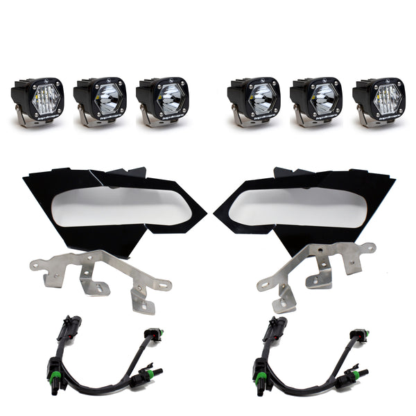 S1 LED Headlight Kit - '17-24 Maverick X3 (Multi-Pattern  Clear)