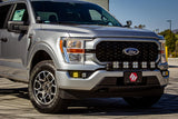Squadron SAE/Pro Fog Pocket Kit - '21-23 F-150 W/o DRL (SAE Fog; Baja Amber; Upfitter Wiring)
