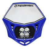 Motorcycle Squadron Pro (D/C) Headlight Kit W/ Shell (Blue Shell; Spot; Clear)