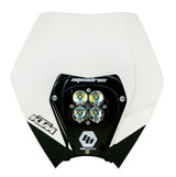 Squadron Pro (A/C) Headlight Kit W/ Shell - '08-09 200 XC; '08-12 200 XC-W/250 SX/XC; '08-10 250 XC-F/XCF-W; '08-12 250 XC-W/300 XC/XC-W; '09-11 400 XC-W; '08-11 450 EXC-R; '08-12 450 XC-F/W; '08-11 530 EXC-R/XC-W (Driving/Combo; Clear)