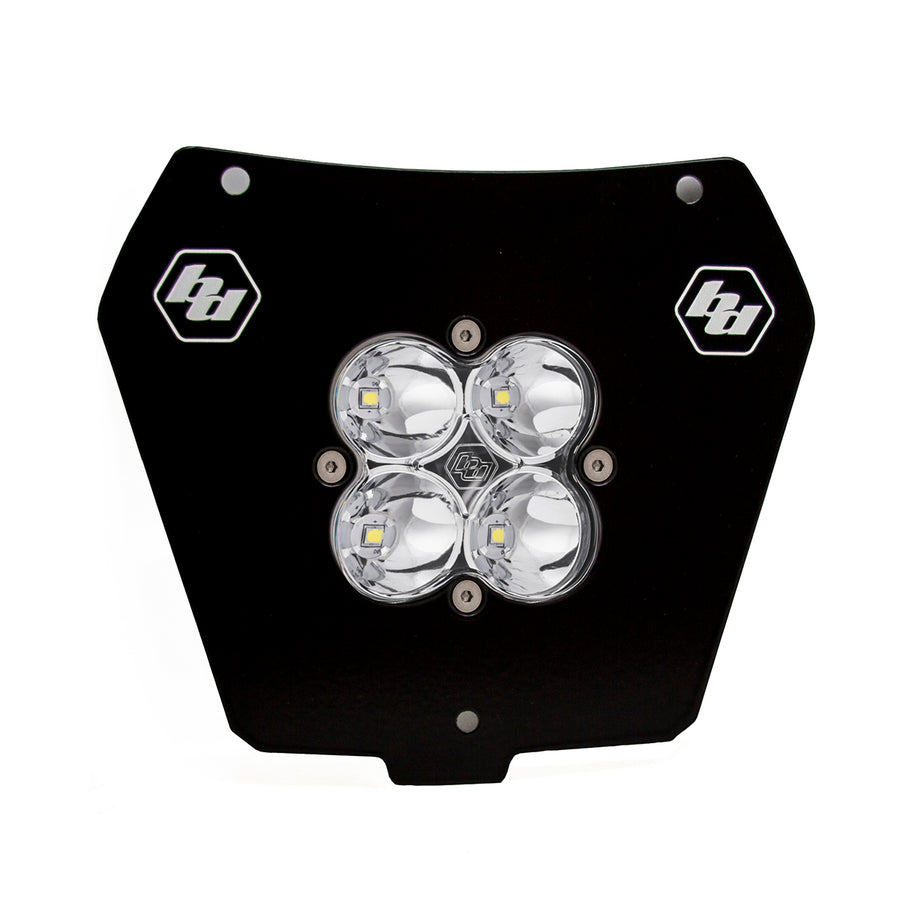 Squadron Pro (D/C) Headlight Kit - '14-16 250 SX-F/250 XC-F/250 XCF-W/350 SX-F/350 XC-F/350 XCF-W; '13-16 450 XC-W/500 XC-W (Spot; Clear  D/C Wiring)