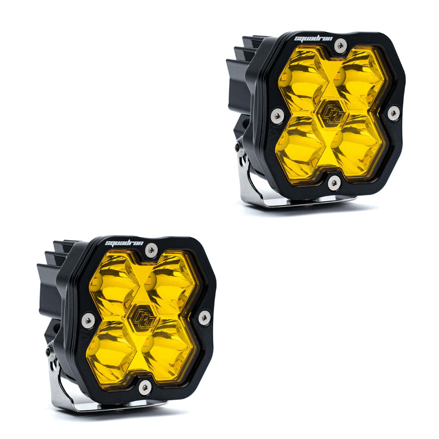Squadron 2.0 Sport  Pair  LED Spot  Baja Amber  No Harness