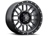 ICON ALLOYS ALPHA GUN MTL - 17 X 8.5 / 5 X 5 / 0MM / 4.75" BS