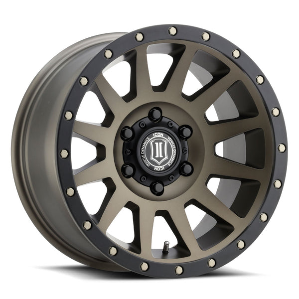 ICON Alloys Compression Bronze 17 X 8.5 / 6 X 5.5 25mm Offset 5.75" BS