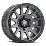 ICON Alloys Compression Titanium 17 X 8.5 / 6 X 5.5 25mm Offset 5.75" BS