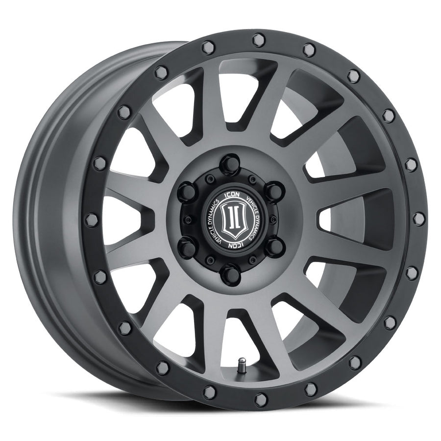 ICON Alloys Compression Titanium 17 X 8.5 / 6 X 5.5 25mm Offset 5.75" BS