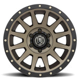 ICON Alloys Compression Bronze 18 X 9 / 6 X 5.5 25mm Offset 6" BS
