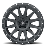 ICON ALLOYS COMPRESSION SAT BLK - 20 X 10 / 5 X 5 / -12MM / 5" BS