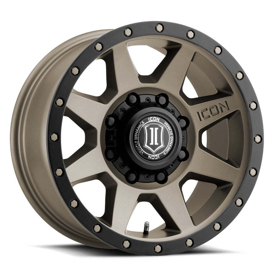 ICON ALLOYS REBOUND HD BRONZE - 17 X 8.5 / 8 X 6.5 / 13MM / 5.25" BS