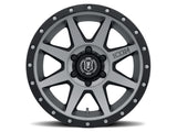 ICON ALLOYS REBOUND TITANIUM -18 X 9 / 6 X 135 / 6MM / 5.25" BS