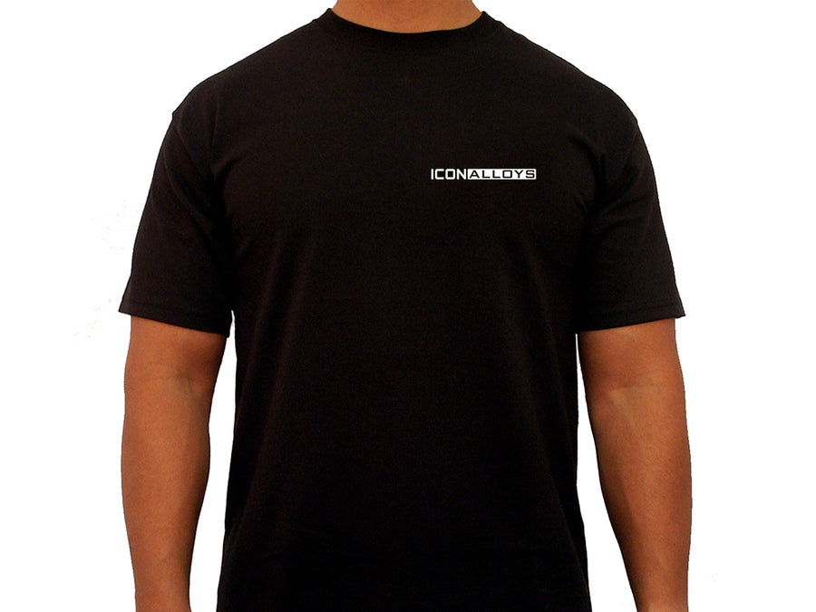 ICON ALLOYS STANDARD TEE BLACK - XXLARGE