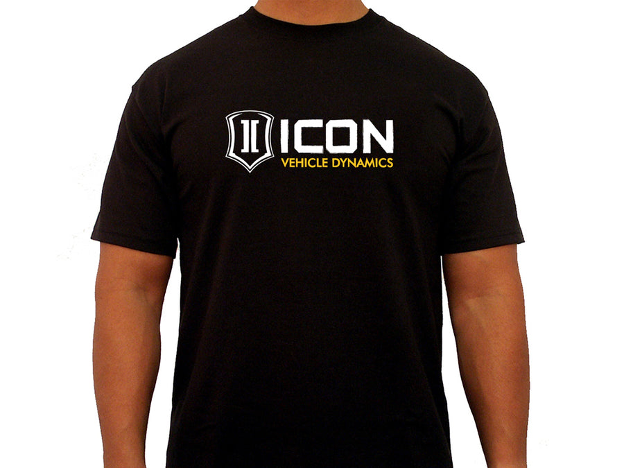ICON RD TEE BLACK - XXXLARGE