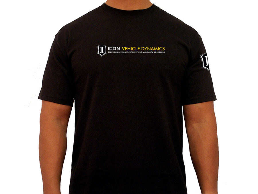 ICON STANDARD TEE BLACK - LARGE