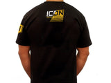 ICON STRIKEOUT TEE BLACK - XXXLARGE
