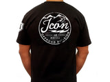ICON VINTAGE TEE BLACK - XXXLARGE
