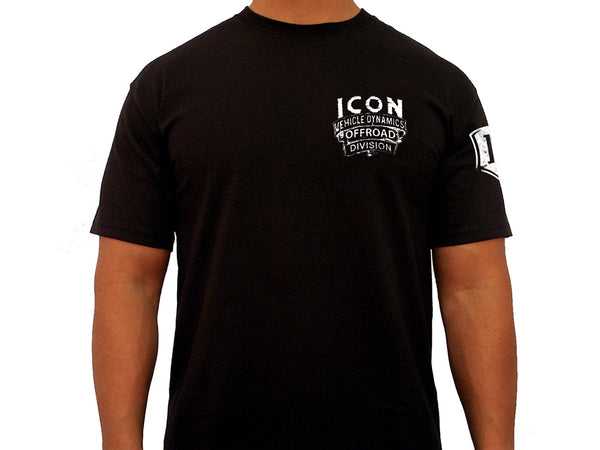 ICON WESTERN TEE BLACK - XLARGE