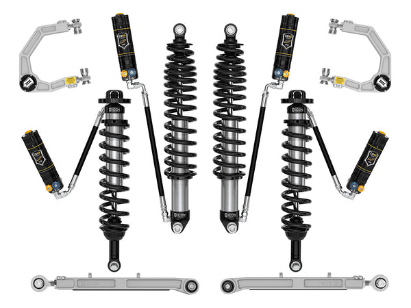 ICON 2021-2023 Ford Bronco Sasquatch 2-3" Lift Stage 6 Suspension System CDXS Billet