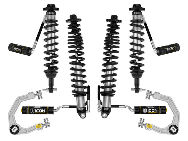 ICON 2021-2023 Ford Bronco Non-Sasquatch 3-4" Lift Stage 4 Suspension System Billet Heavy Rate Rear Spring