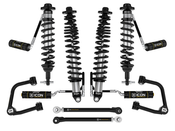 ICON 2021-2023 Ford Bronco Non-Sasquatch 3-4" Lift Stage 5 Suspension System Tubular Heavy Rate Rear Spring