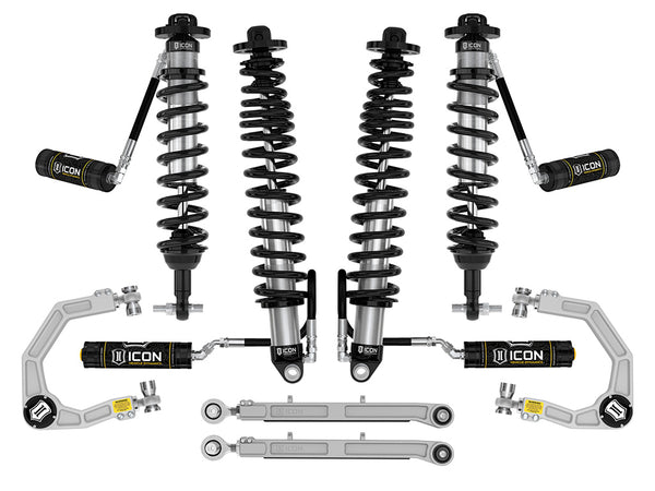 ICON 2021-2023 Ford Bronco Sasquatch 2-3" Lift Stage 5 Suspension System Billet Heavy Rate Rear Spring