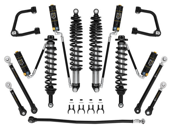 ICON 2021-2023 Ford Bronco Non-Sasquatch 3-4" Lift Stage 7 Suspension System CDXS Tubular