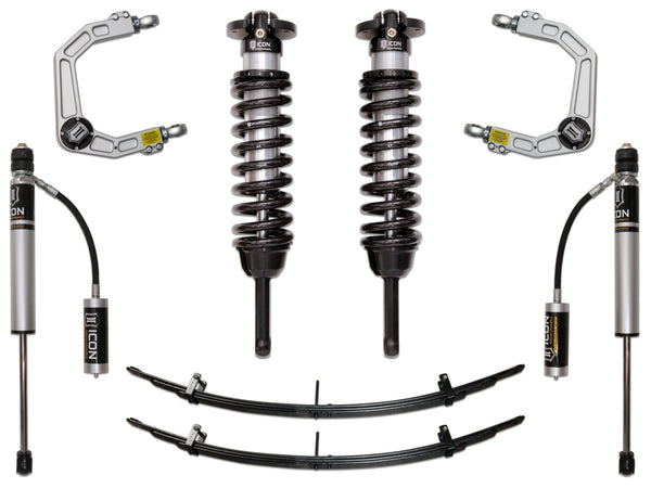 ICON 2005-2015 Toyota Tacoma 0-3.5" Lift/2016-2023 Tacoma 0-2.75" Lift Stage 3 Suspension System Billet UCA