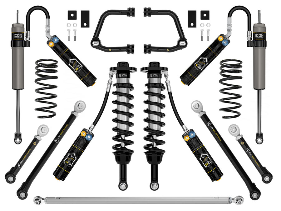 ICON 2022-2025 Toyota Tundra 2-3.5" Lift Stage 11 2.5 Suspension System Tubular CDXS