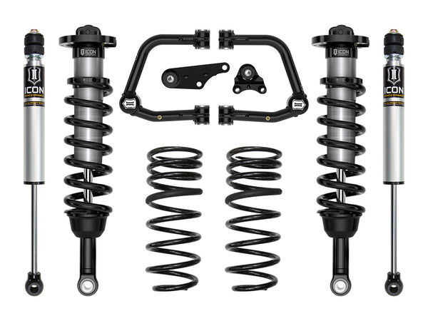 ICON 2024-2025 Toyota Tacoma 1.25-3" Lift Stage 2 Suspension System Tubular Overland Rear Springs