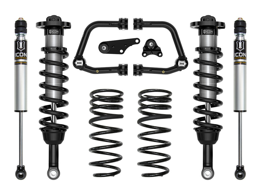 ICON 2024-2025 Toyota Tacoma 1.25-3" Lift Stage 2 Suspension System Tubular Overland Rear Springs