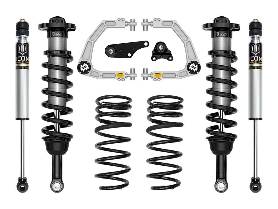 ICON 2024-2025 Toyota Tacoma 1.25-3" Lift Stage 2 Suspension System Billet Overland Rear Springs