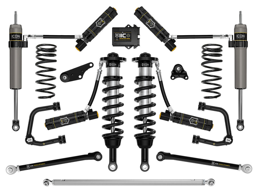 ICON 2024-2025 Toyota Land Cruiser 250 Series 1.25-3" Lift Stage 11 Suspension System Tubular