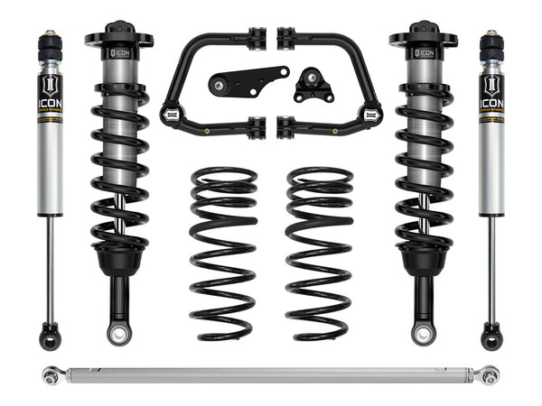 ICON 2025 Toyota 4Runner 4WD 1.25-3" Lift Stage 3 Suspension System Tubular