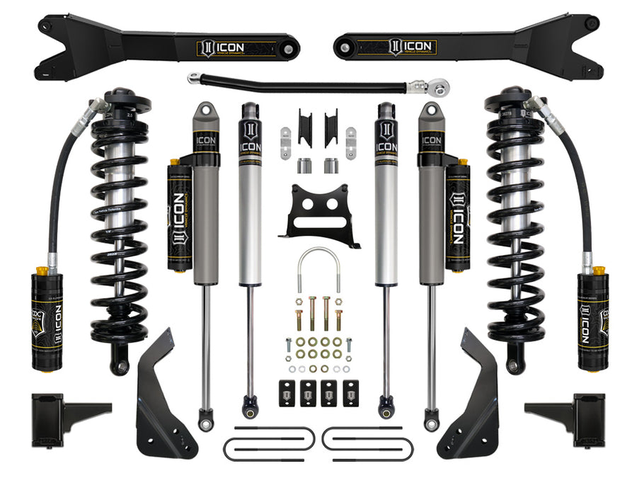 08-10 FORD F250/F350 4-5.5" STAGE 5 COILOVER CONVERSION SYSTEM W RADIUS ARM