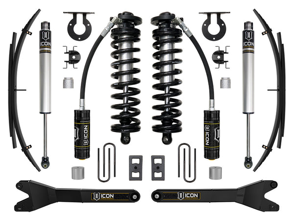 ICON 2023-2025 Ford F-250/F-350 Super Duty 4WD 2.5-3" Lift Stage 1 Coilover Conversion System W/ Radius Arms & Expansion Packs