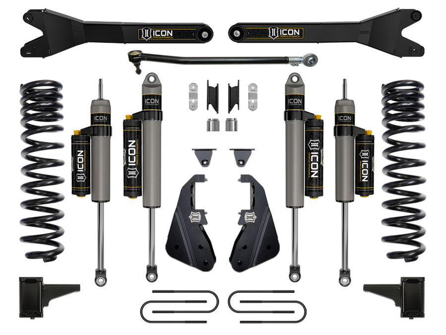 17-19 FORD F250/F350 4.5" STAGE 4 SUSPENSION SYSTEM W RADIUS ARM