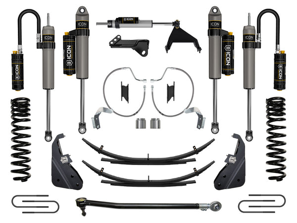 ICON 2023-2025 Ford F-250/F-350 Super Duty 4WD Gas 4.5" Lift Stage 5 Suspension System W/ Expansion Packs
